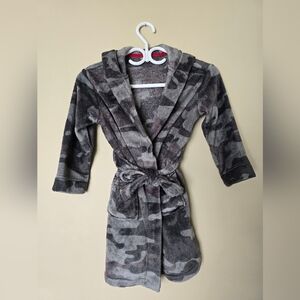 Eddie Bauer Kids Camo Pajama Robe US Size 4 5
